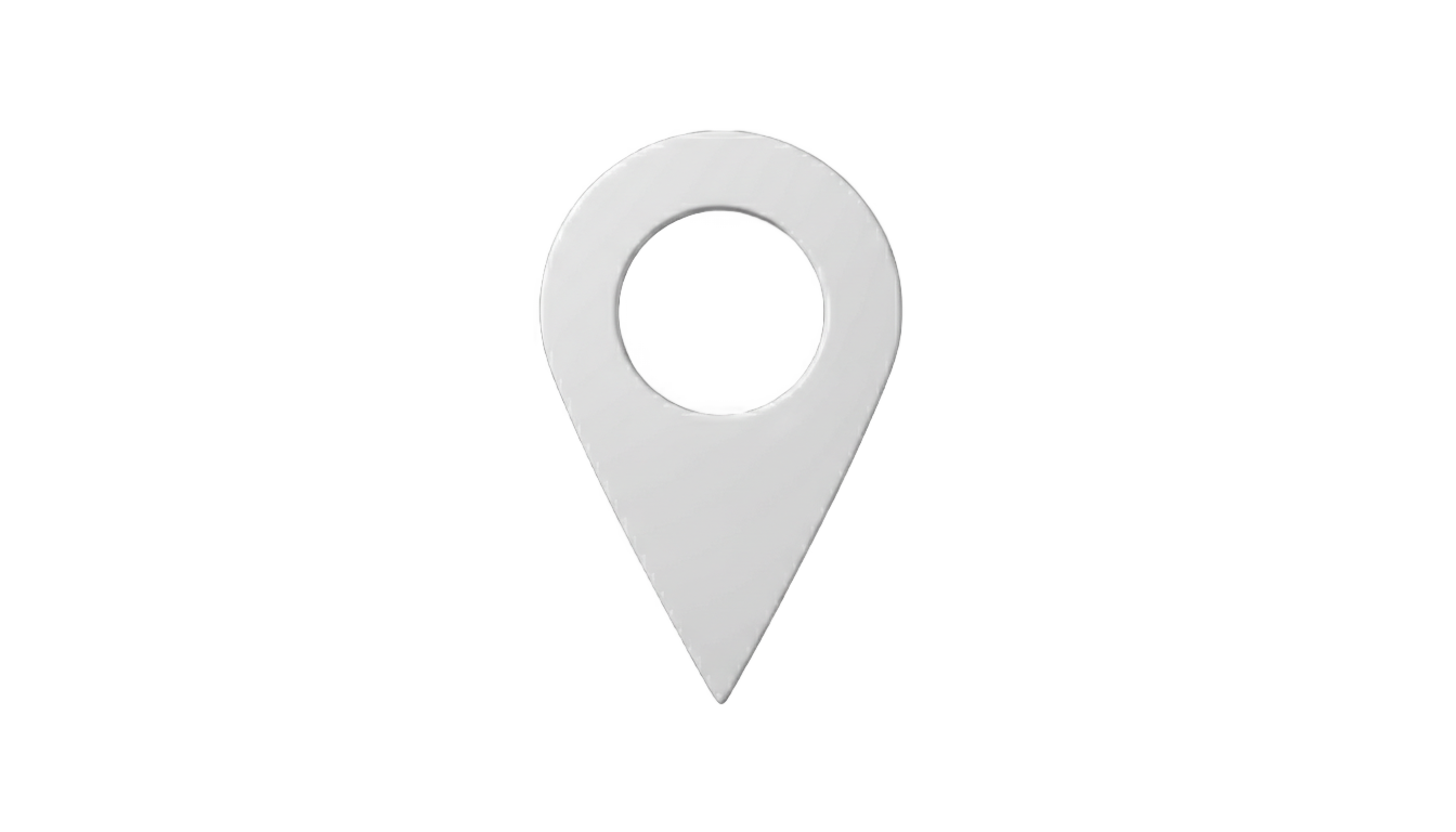 map pin png white PNG transparent background