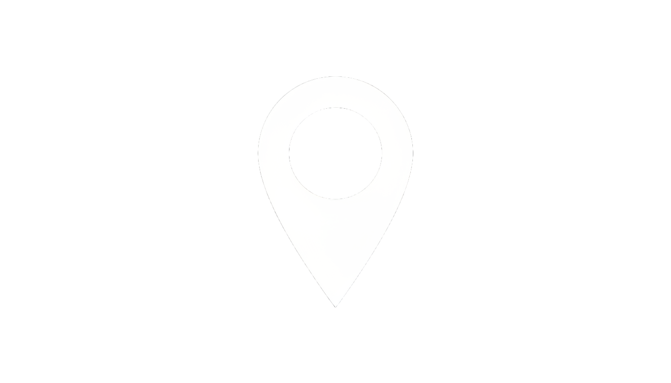 map pin icon white png PNG transparent background