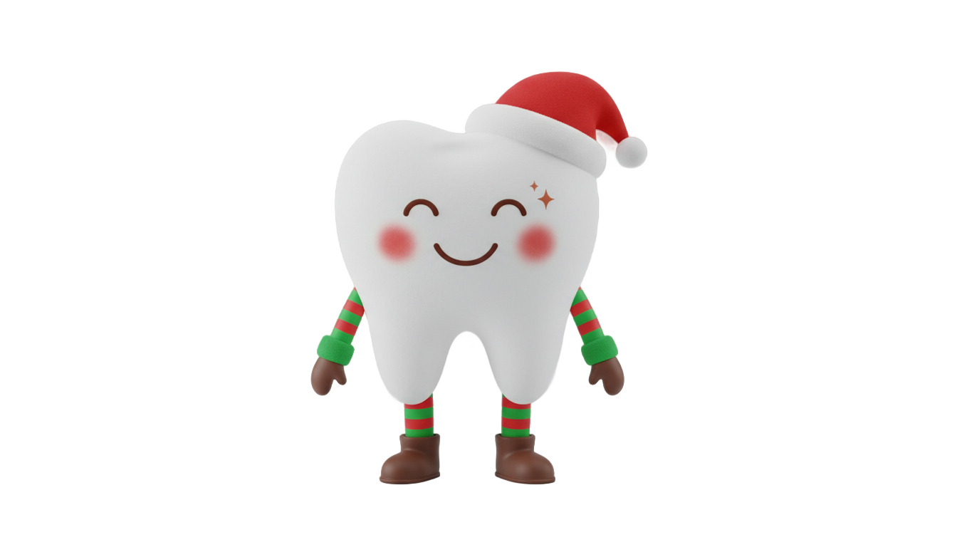 christmas tooth png PNG transparent background