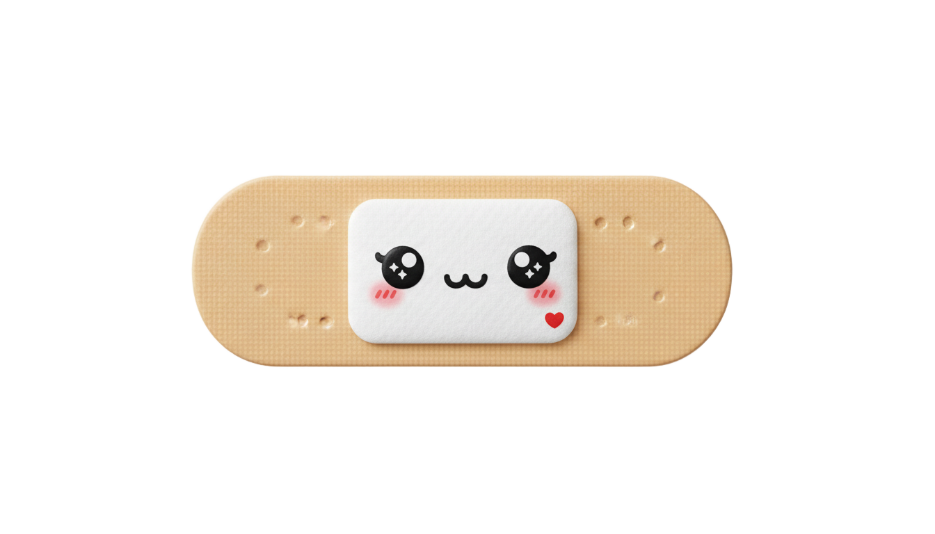 cute bandage png PNG transparent background
