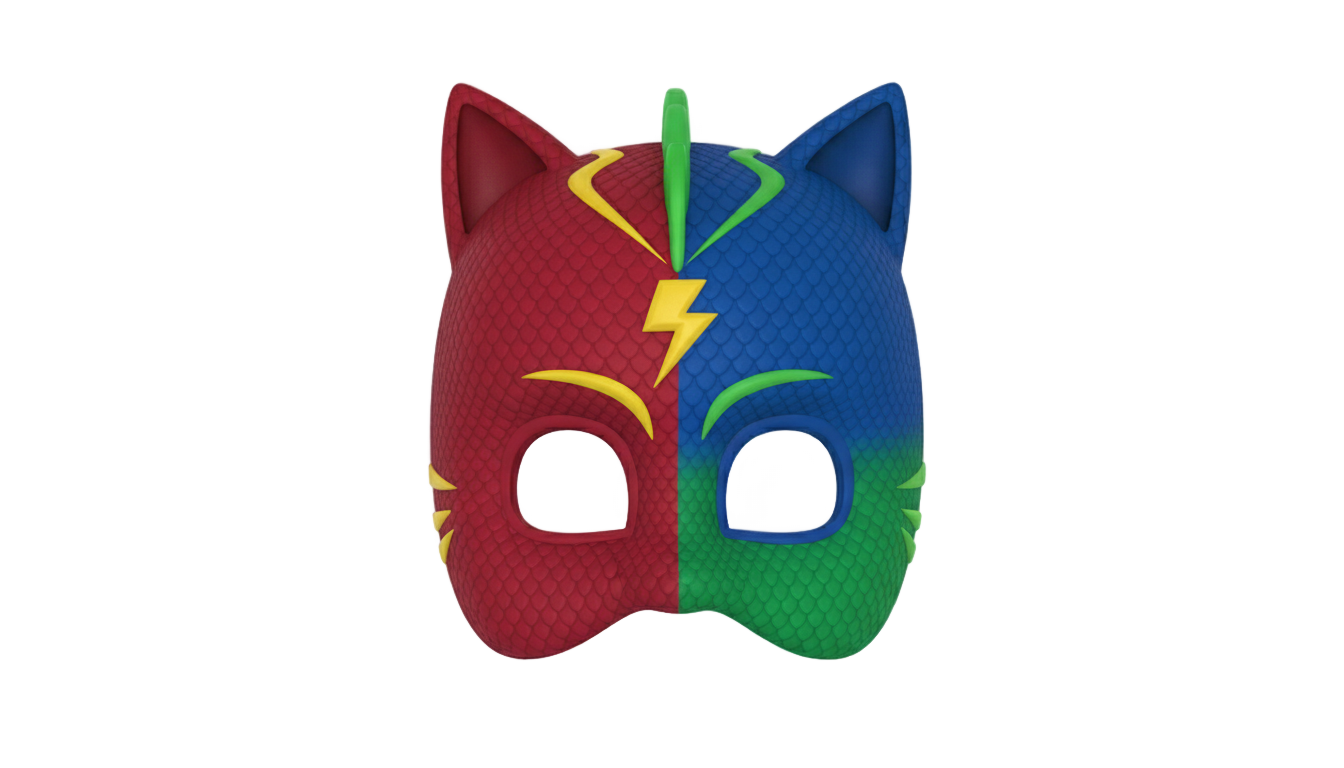 pj mask face png PNG transparent background