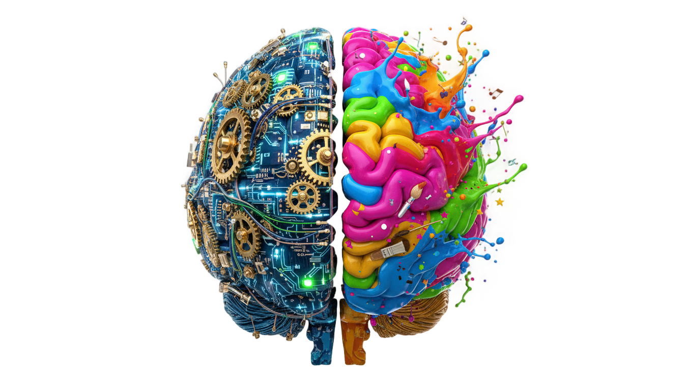 creative brain png PNG transparent background