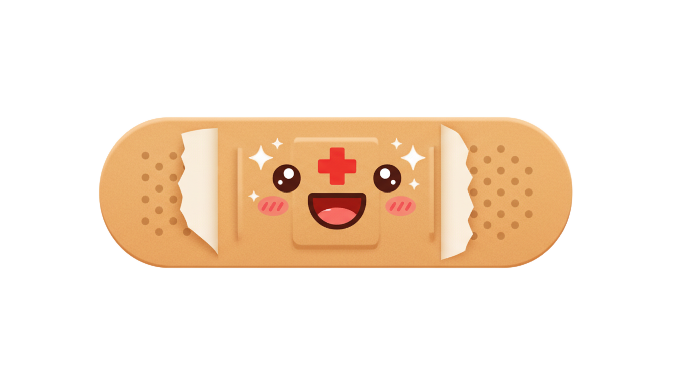 bandage emoji png PNG transparent background