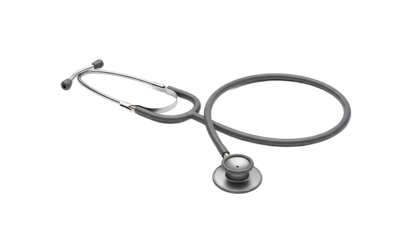 stethoscope png black and white PNG transparent background