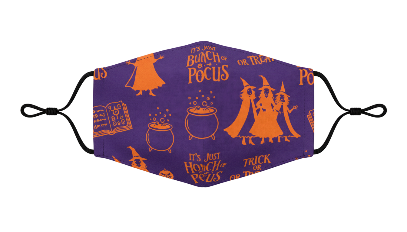 hocus pocus face mask png PNG transparent background