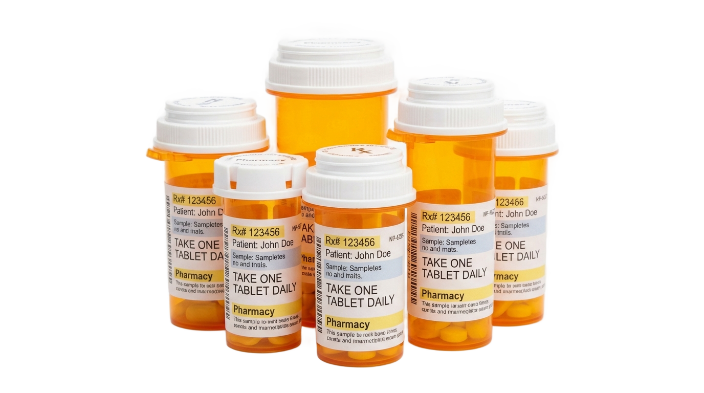 pill bottles png PNG transparent background