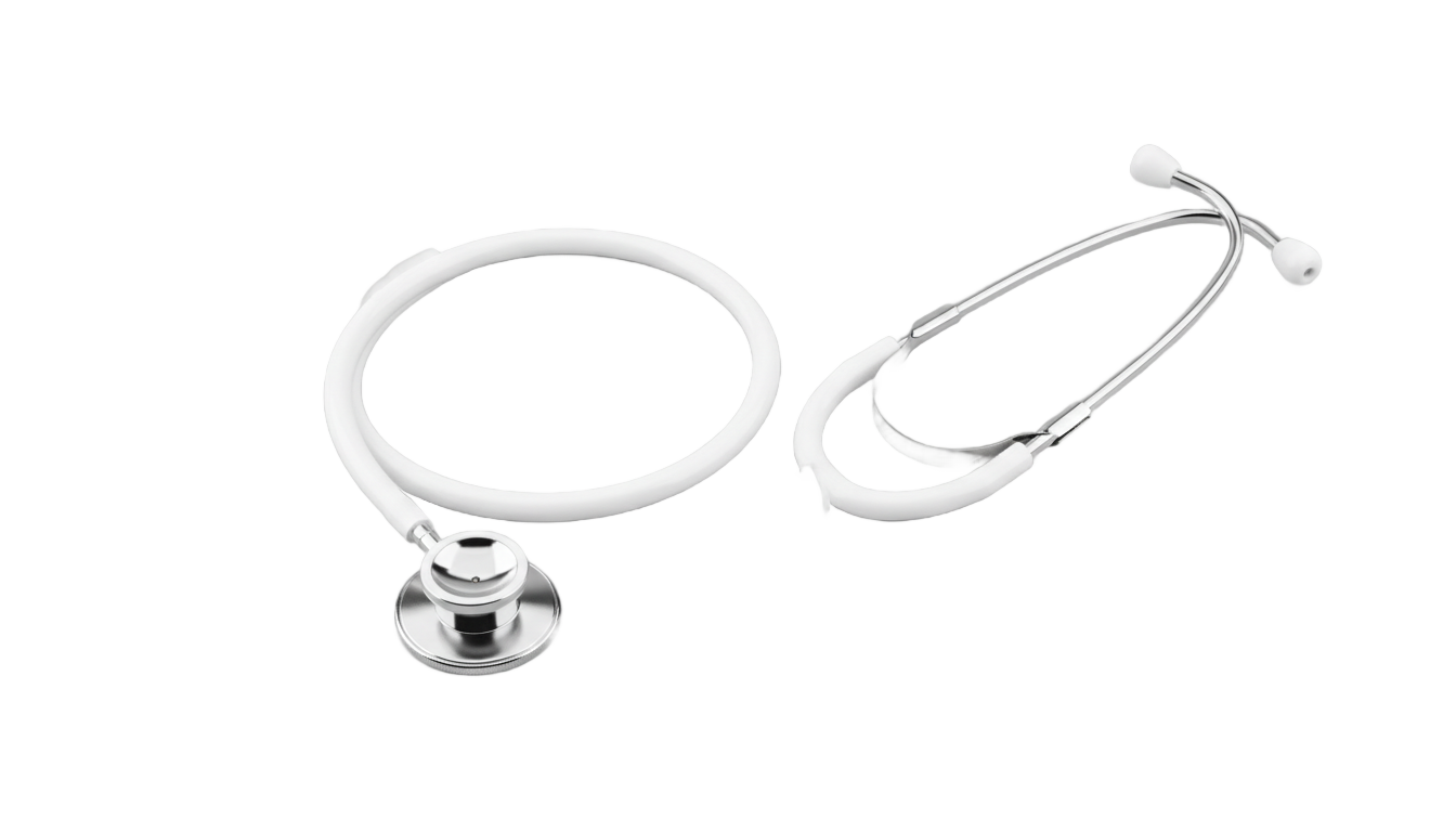 stethoscope png white PNG transparent background