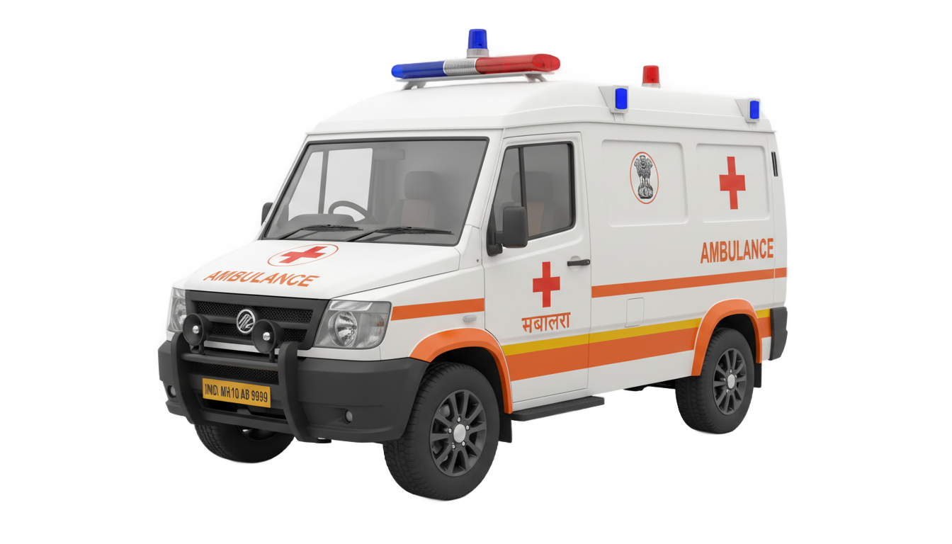 indian ambulance png PNG transparent background