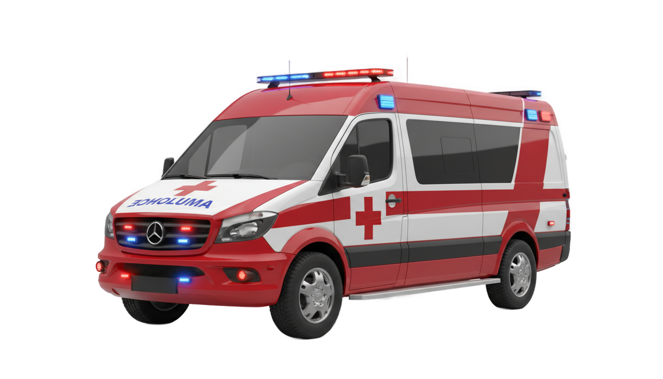 ambulance illustration png PNG transparent background