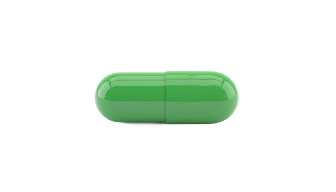 green pill png PNG transparent background
