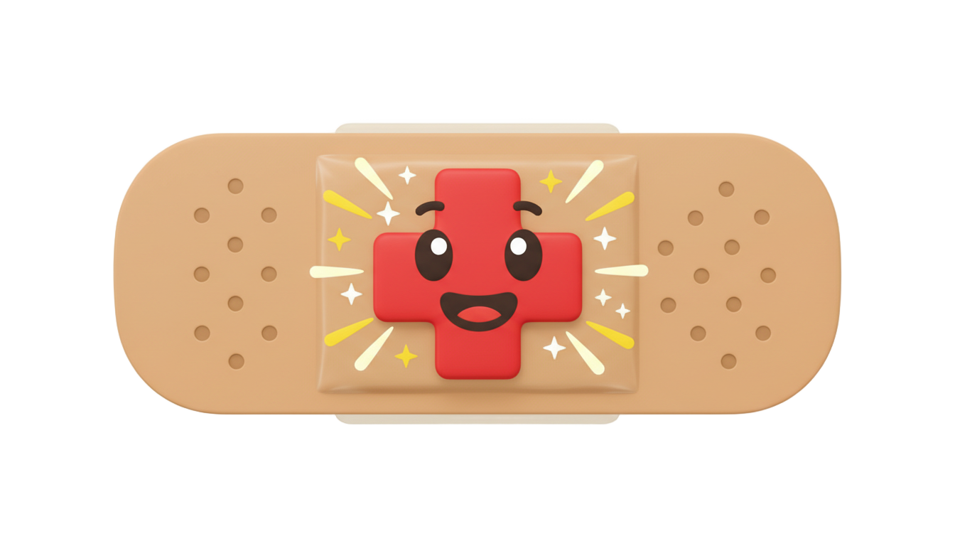 bandage emoji png PNG transparent background