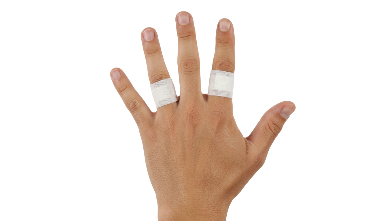bandage on hand png PNG transparent background