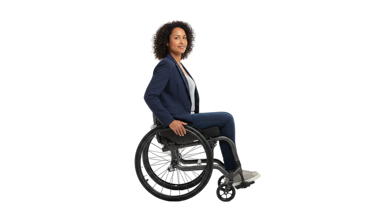 wheelchair user png PNG transparent background