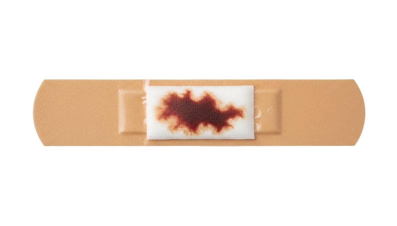 editing blood bandage png PNG transparent background