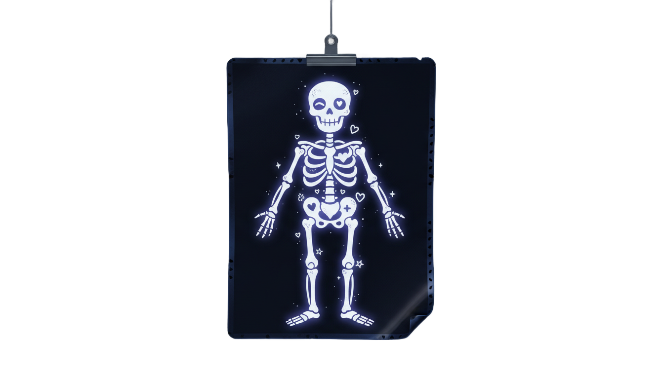 x ray cartoon png PNG transparent background