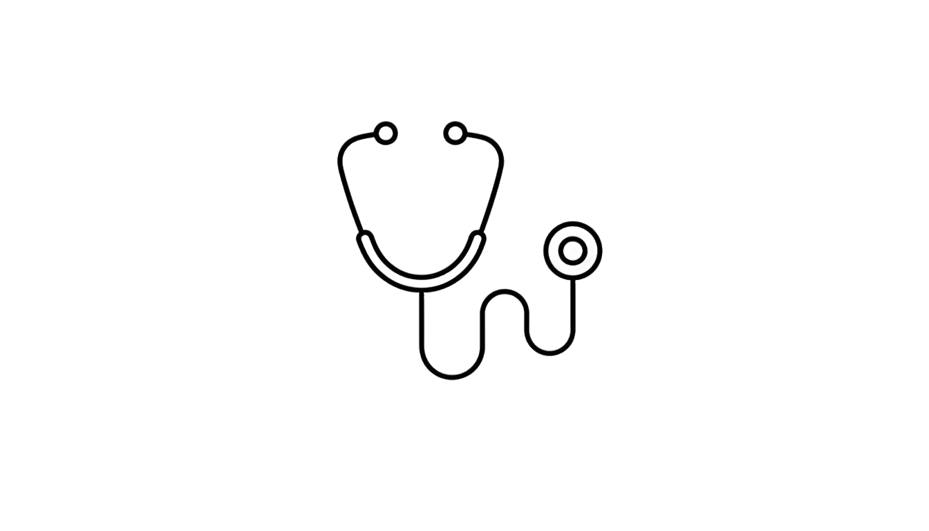 stethoscope logo vector png PNG transparent background