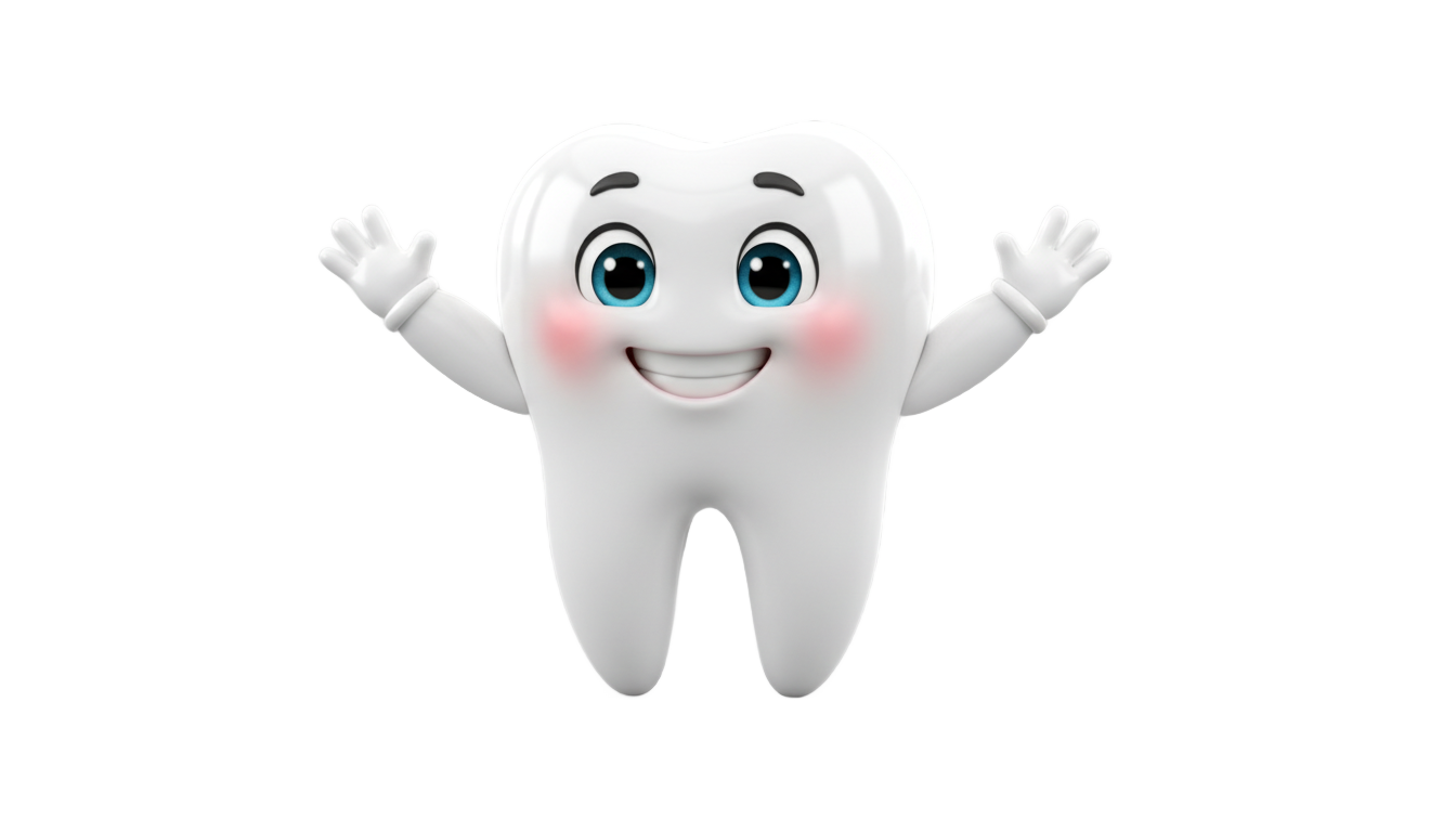 cute tooth icon png PNG transparent background