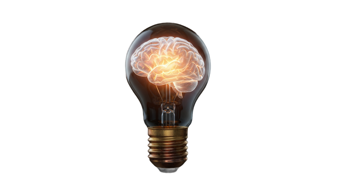 bulb brain png PNG transparent background