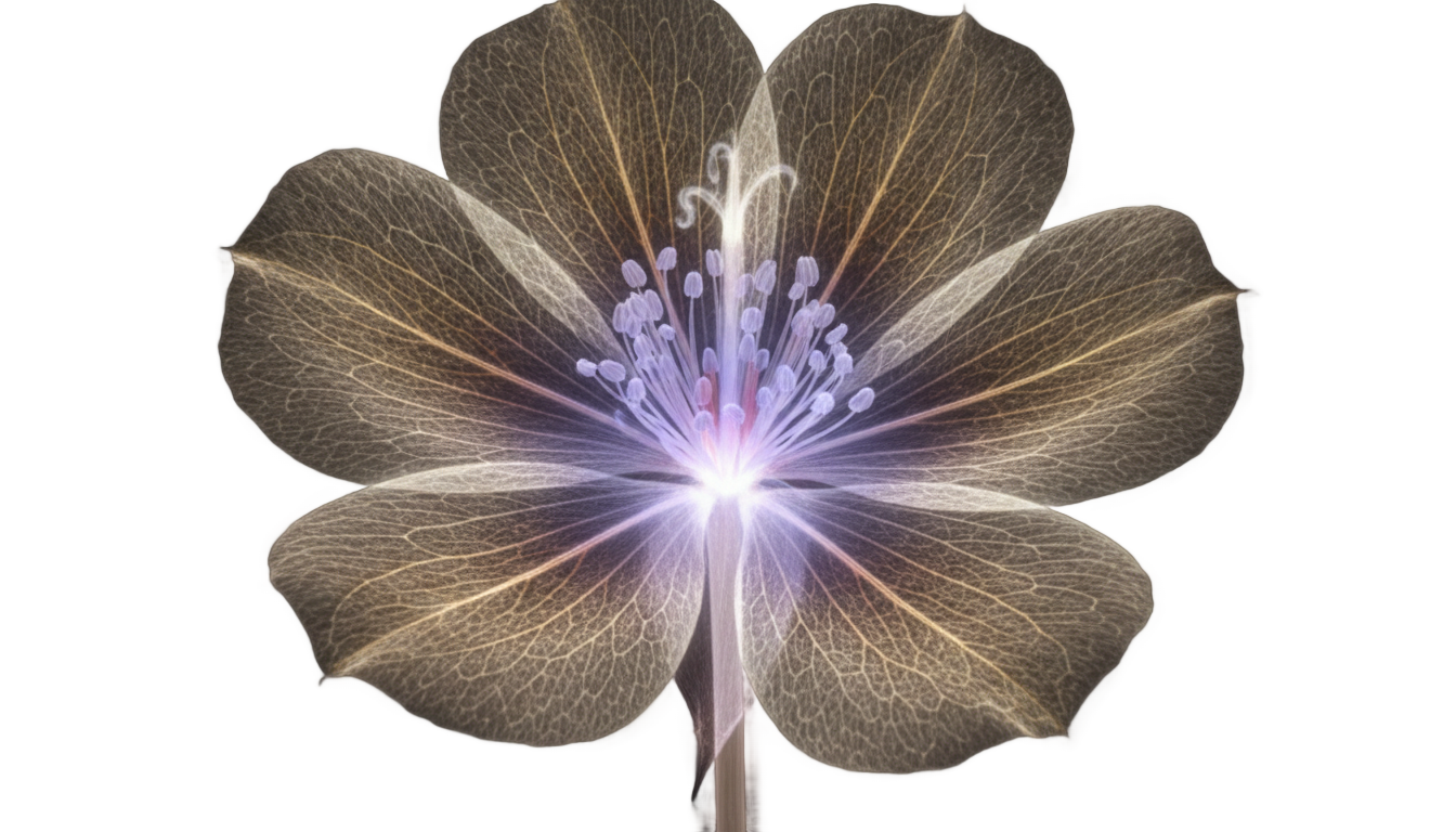x ray flower png PNG transparent background
