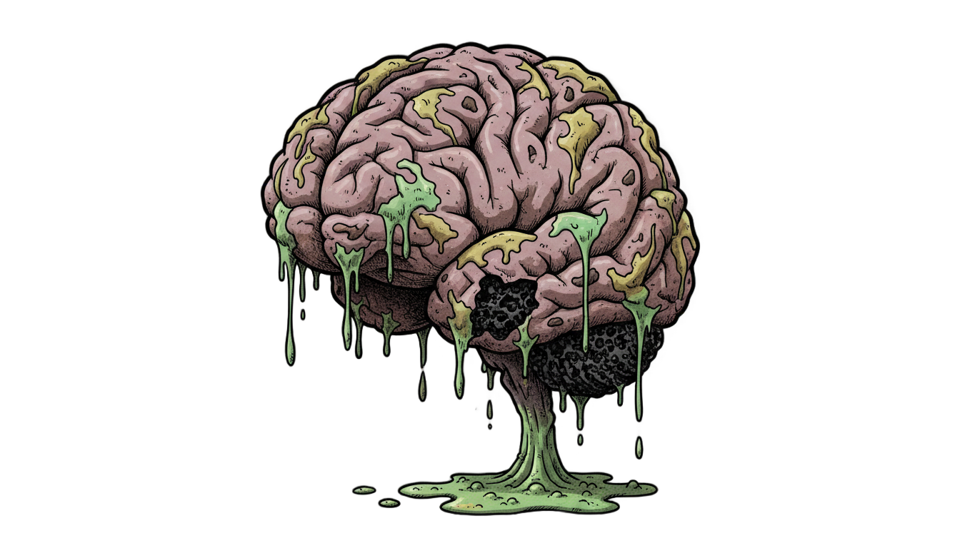 brain rot png PNG transparent background