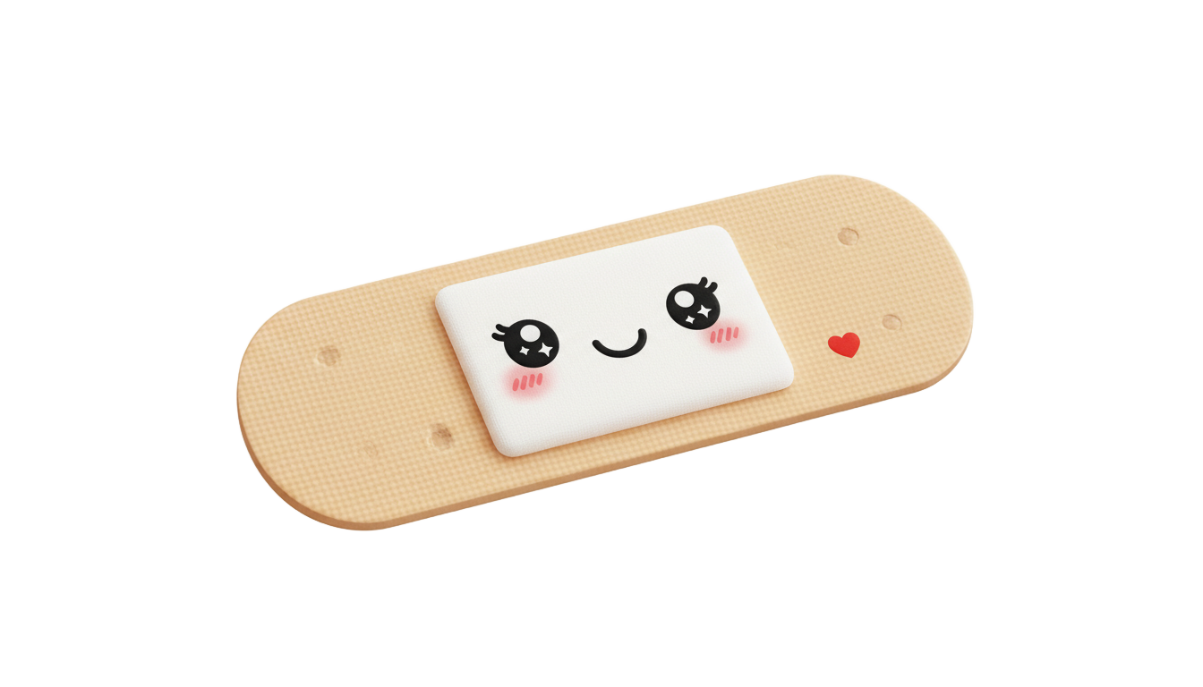 cute bandage png PNG transparent background