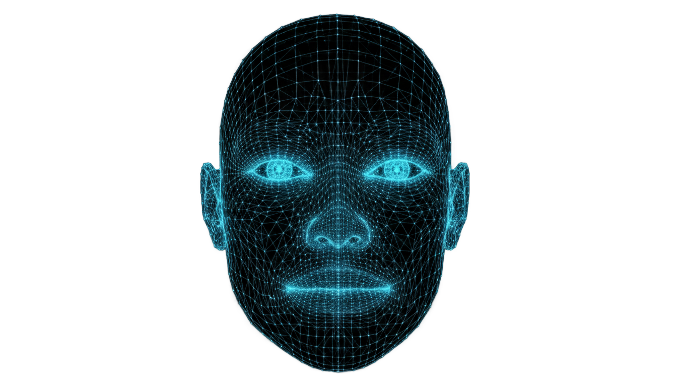 face mesh mask png PNG transparent background