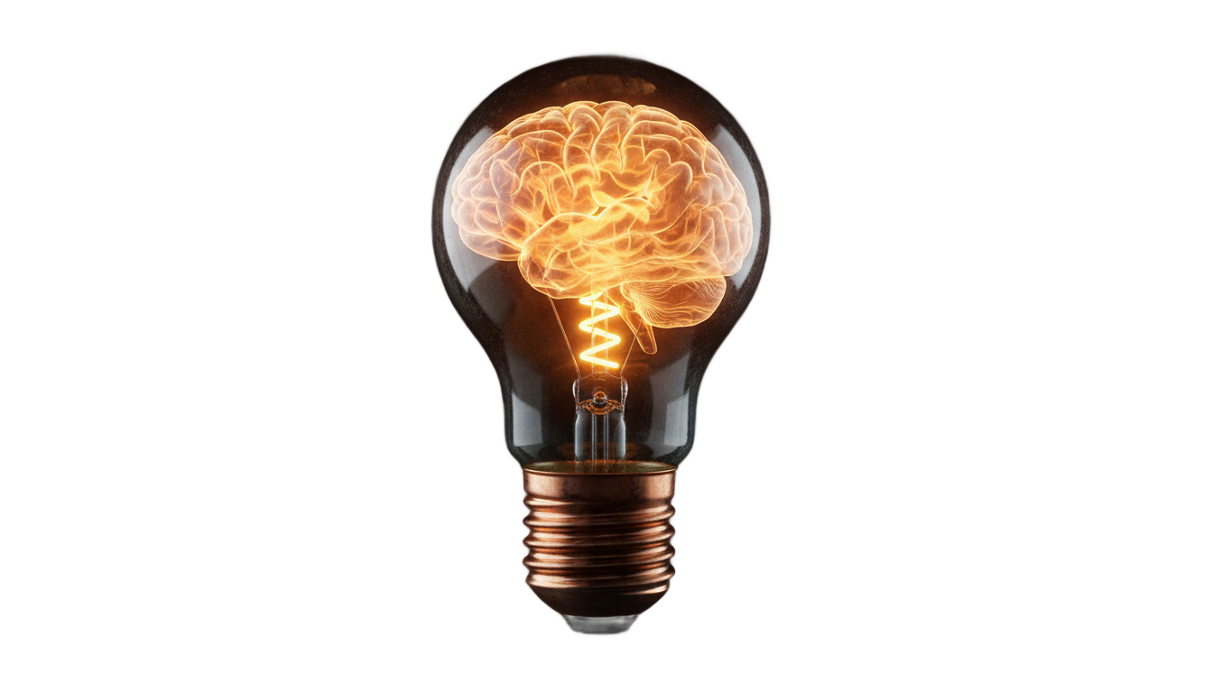 bulb brain png PNG transparent background
