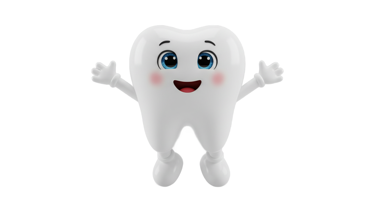 kawaii tooth png PNG transparent background