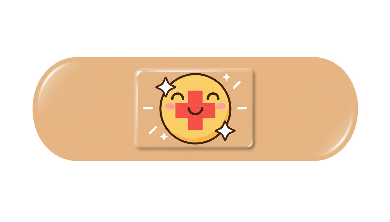 bandage emoji png PNG transparent background