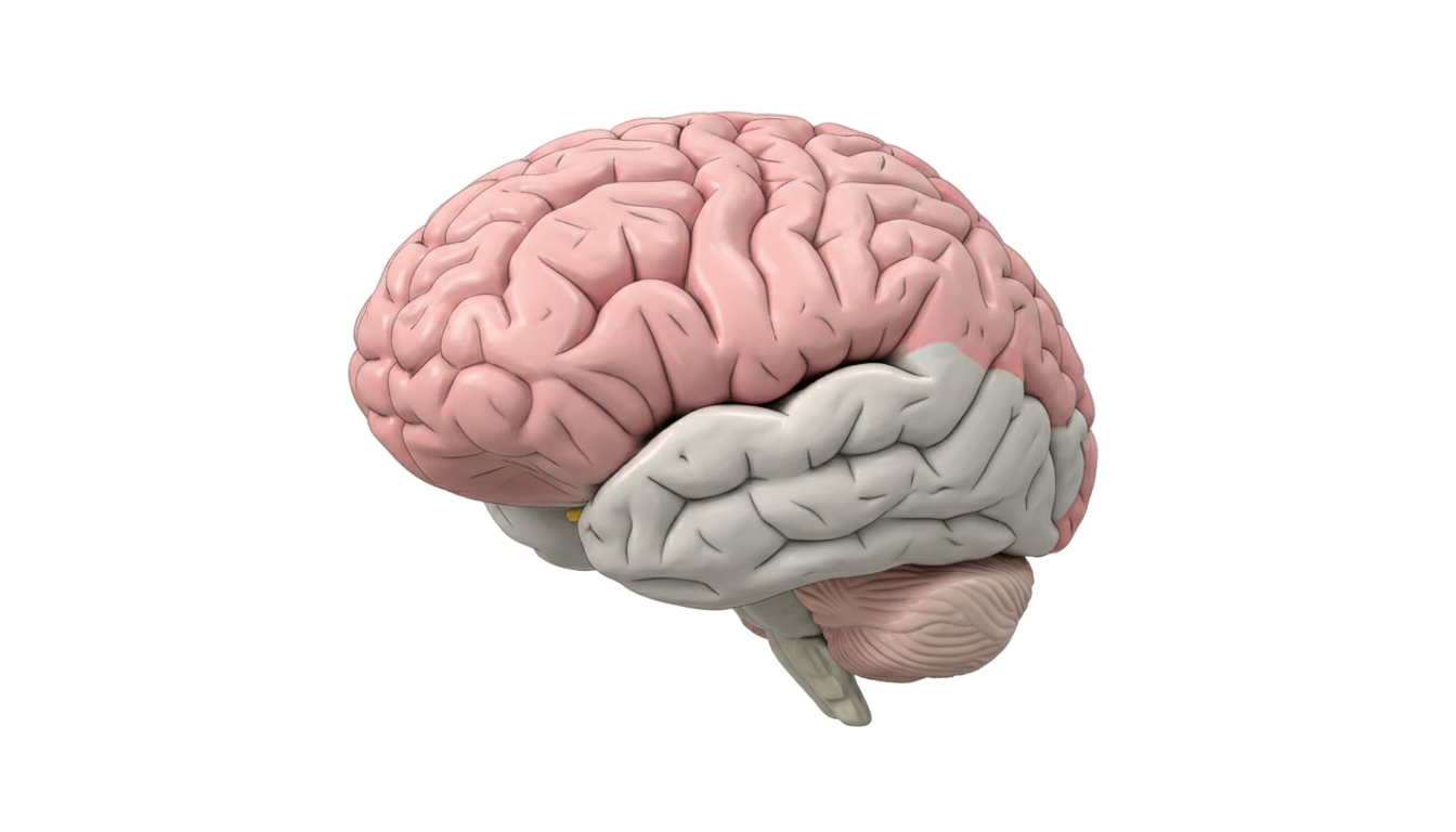brain lobes png PNG transparent background
