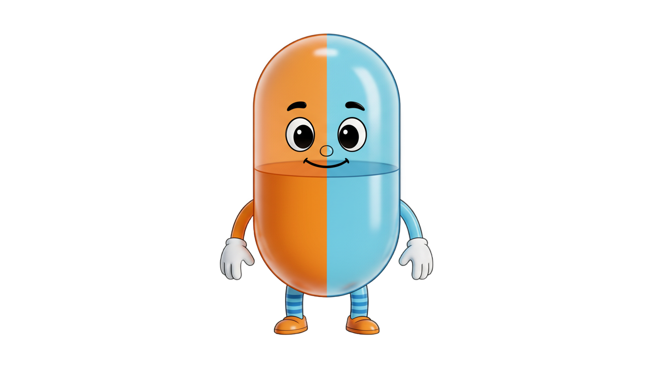 pill cartoon png PNG transparent background