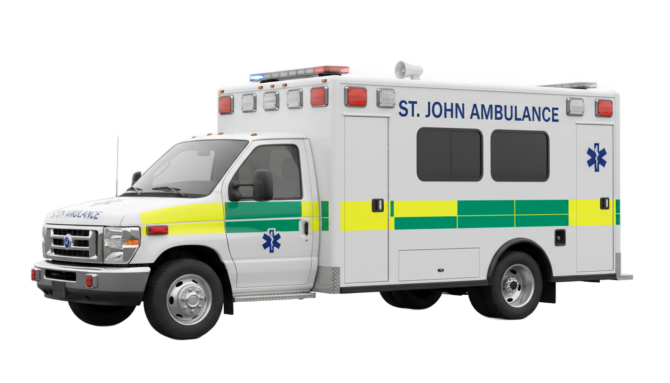 st john ambulance png address PNG transparent background