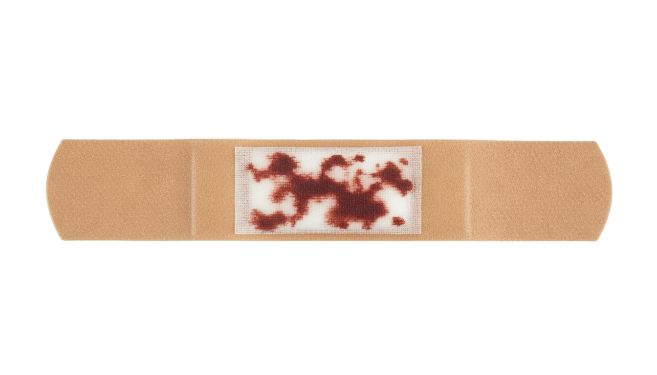 editing blood bandage png PNG transparent background