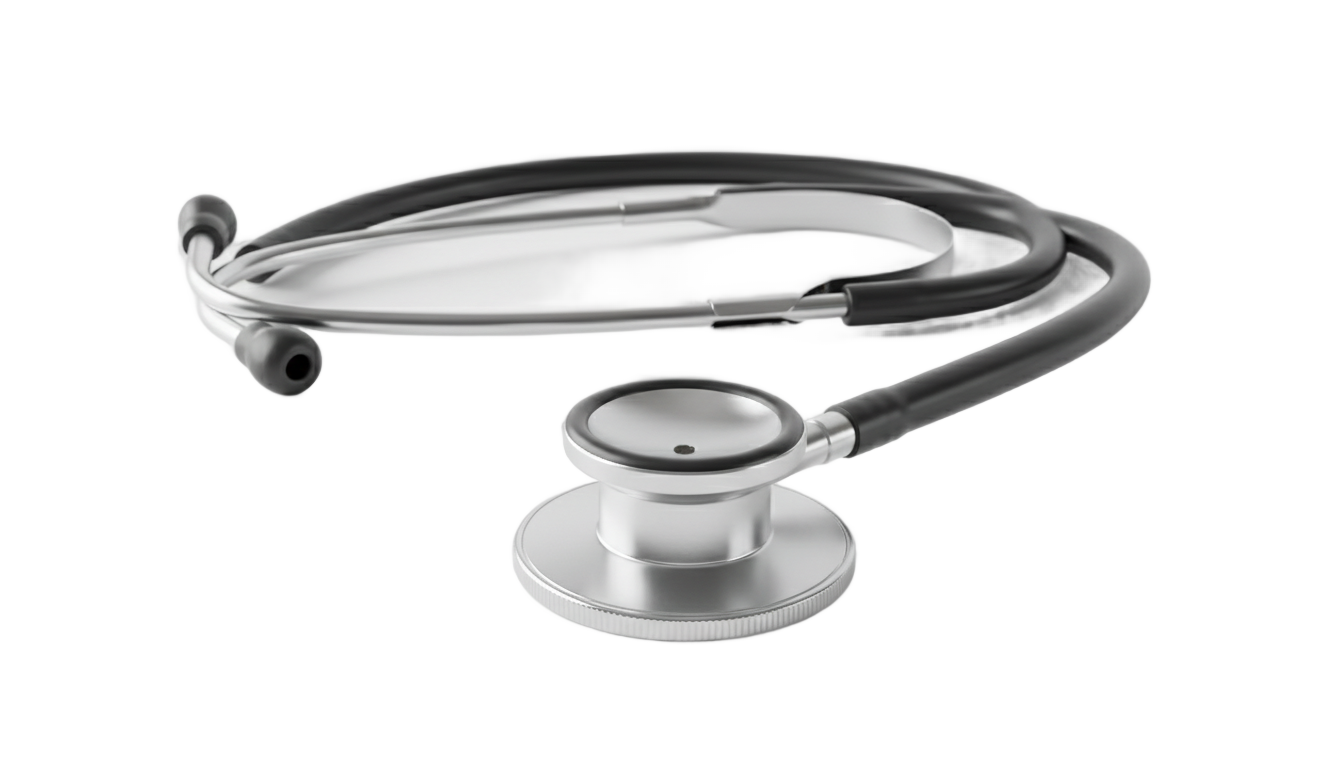 stethoscope around neck png PNG transparent background