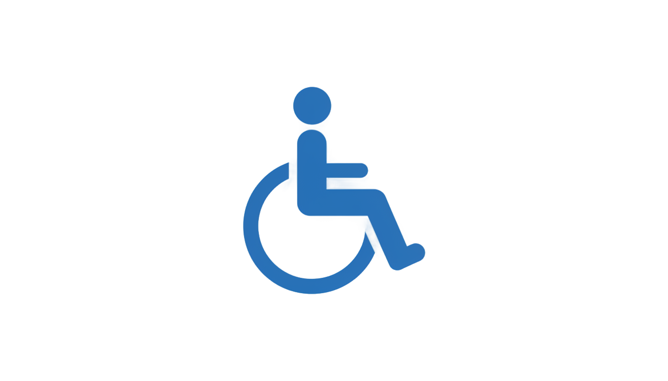 wheelchair logo png PNG transparent background