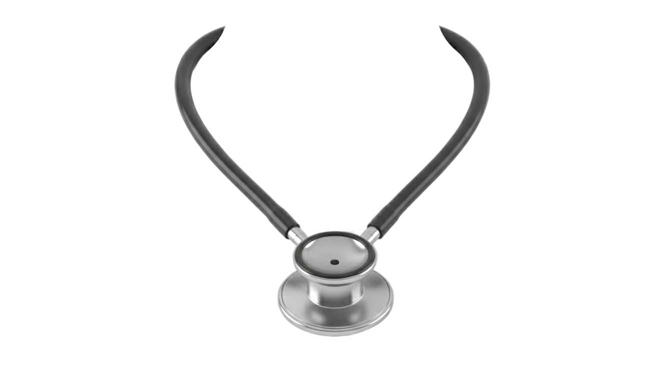 stethoscope around neck png PNG transparent background