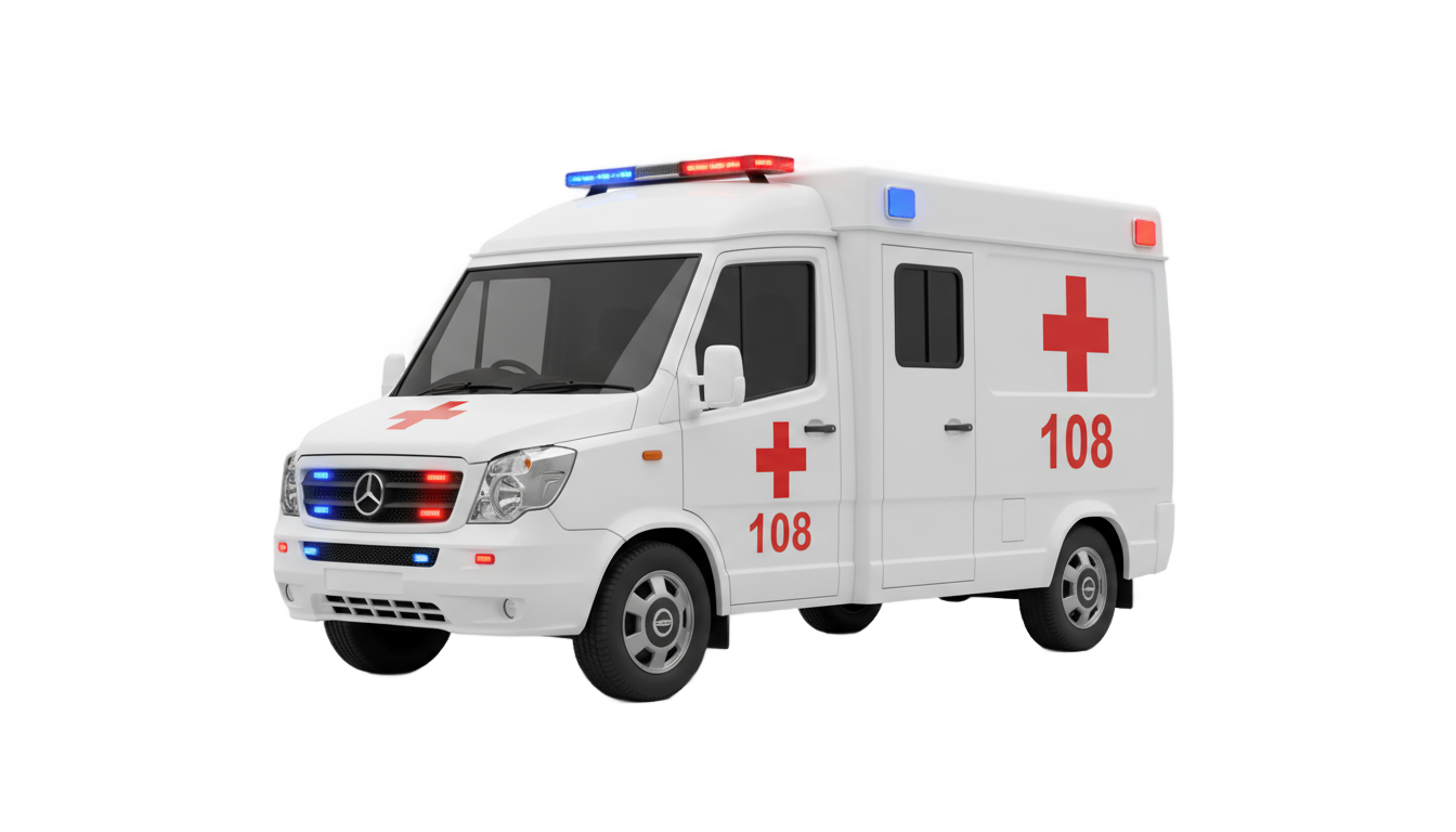 108 ambulance png PNG transparent background