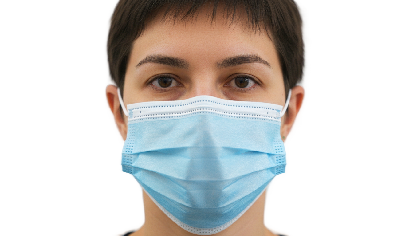 wear face mask png PNG transparent background