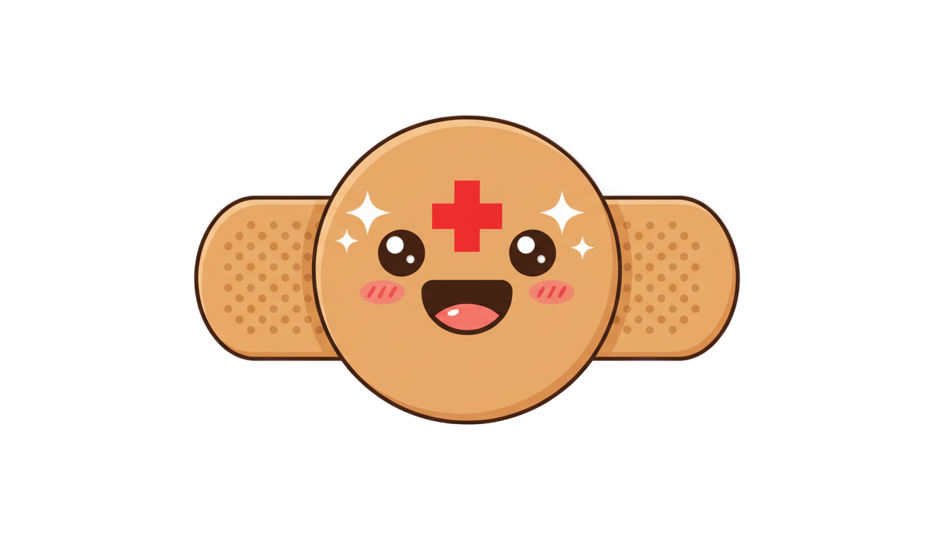 bandage emoji png PNG transparent background