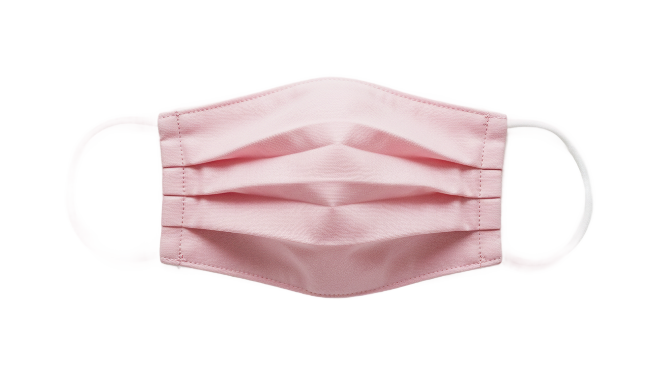 pink face mask png PNG transparent background