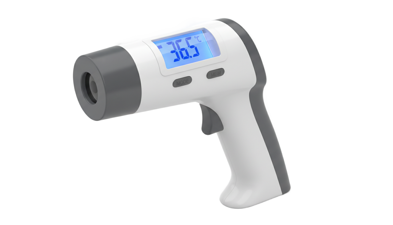 thermometer gun png PNG transparent background