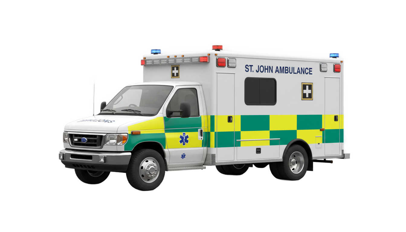 st john ambulance png address PNG transparent background
