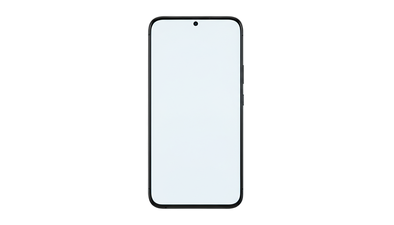 phone screen mockup png PNG transparent background