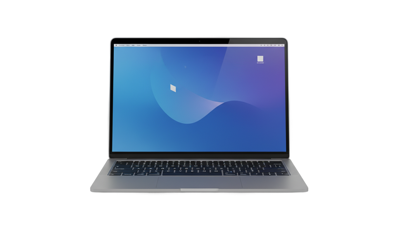 laptop mockup png PNG transparent background