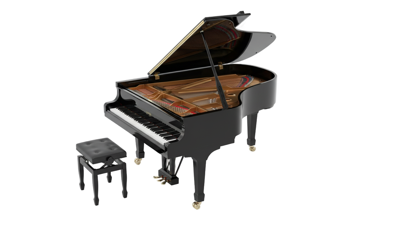 piano top view png PNG transparent background