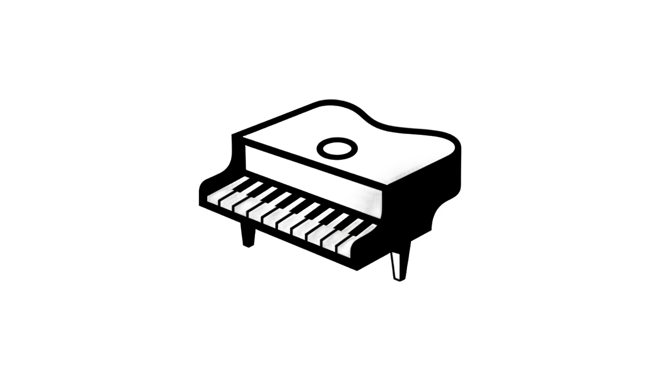 piano png logo PNG transparent background