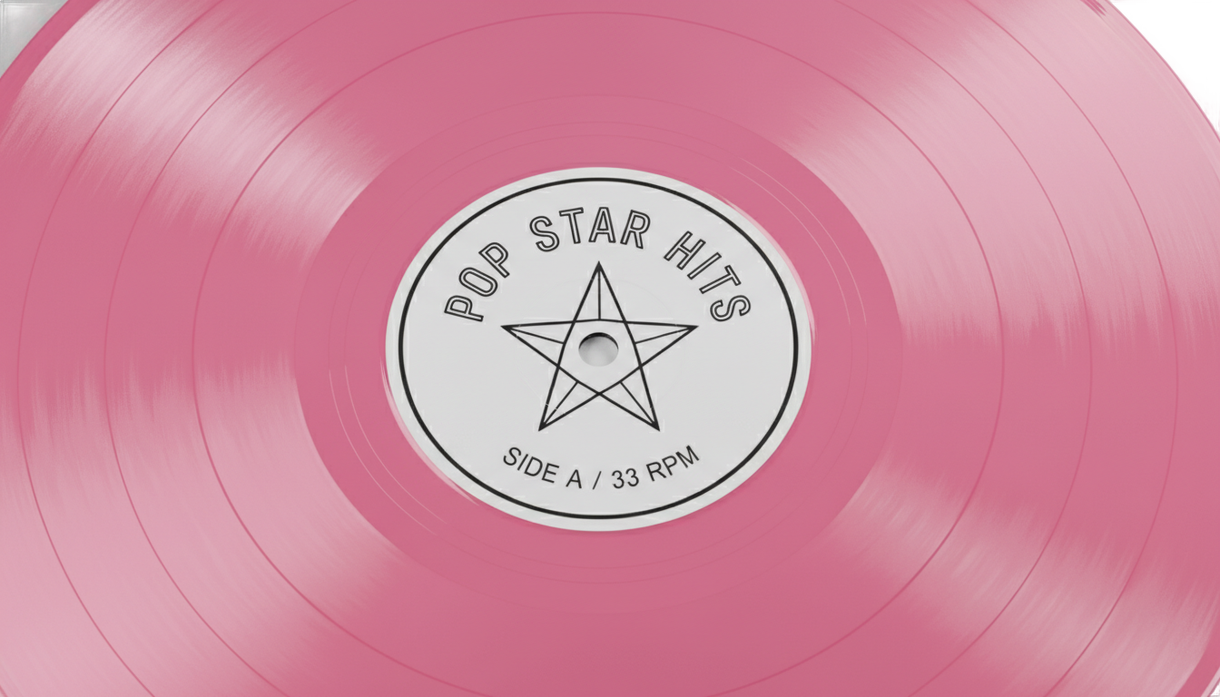 pink vinyl record png PNG transparent background