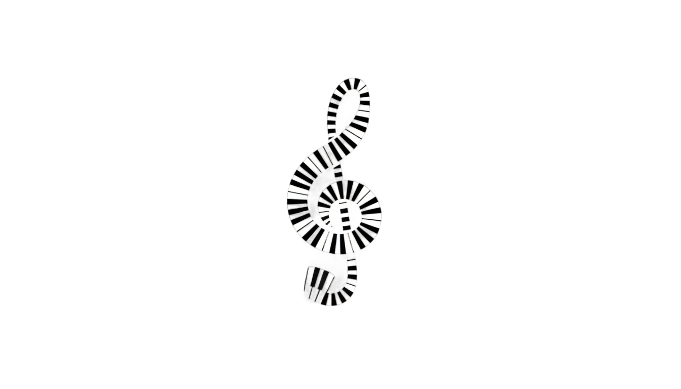 piano keys logo png PNG transparent background