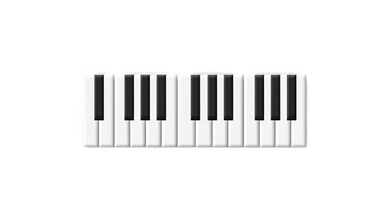 piano keys icon png PNG transparent background