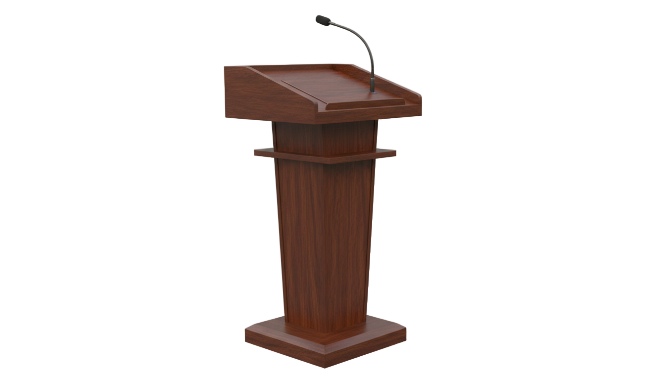 speaker podium png PNG transparent background